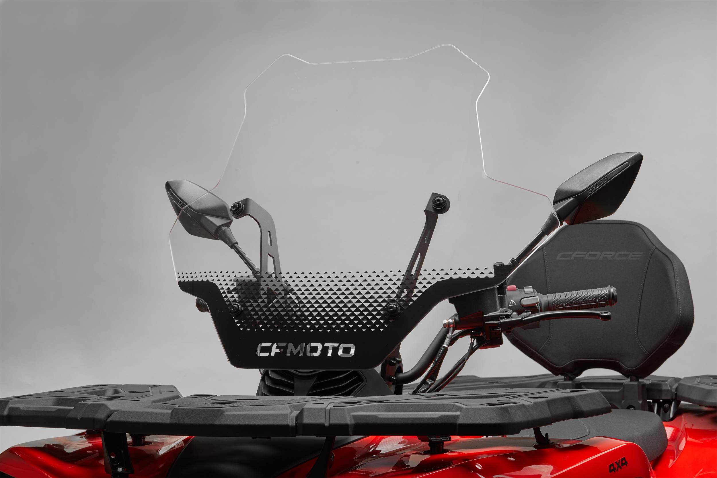 Front Windshield - CFMoto OEM - 9DQV-805200-3000 - 2022+ CForce 400 & 500 (Gen 2) - Image 2
