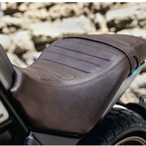 BROWN SEAT, CFMoto OEM - 6GU#-130100-6001 *** CLEARANCE *** NO RETURNS ***