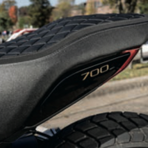 Black Seat, Tall, CFMoto OEM - 6GU#-807100-6000 *** CLEARANCE *** NO RETURNS ***