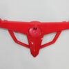 FRONT DECO PANEL, FERRARI RED, CFMoto OEM - 7000-042612-0R40