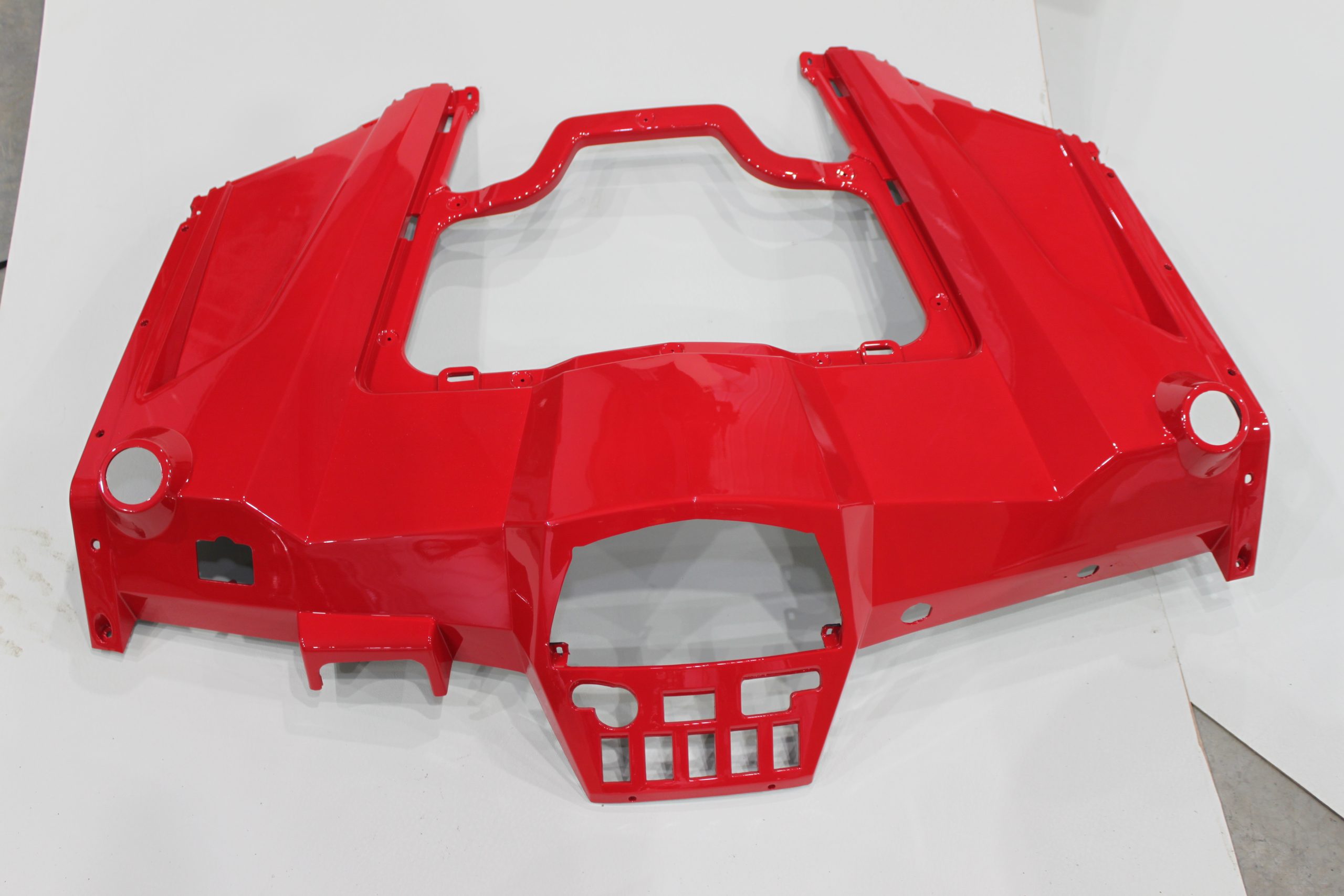 FRONT FENDER, FERRARI RED. (TRUCK FREIGHT), CFMoto OEM - 9060-040101-1R40