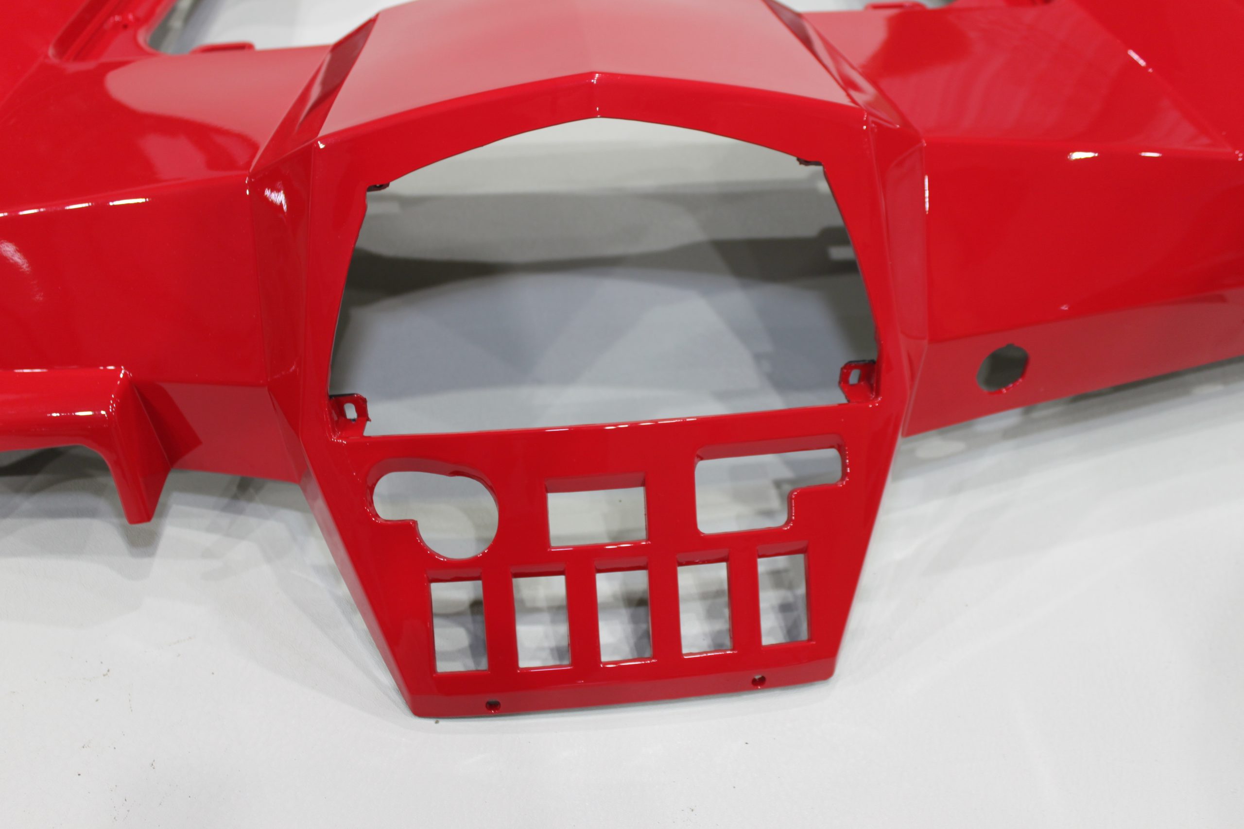 FRONT FENDER, FERRARI RED. (TRUCK FREIGHT), CFMoto OEM - 9060-040101-1R40 - Image 2