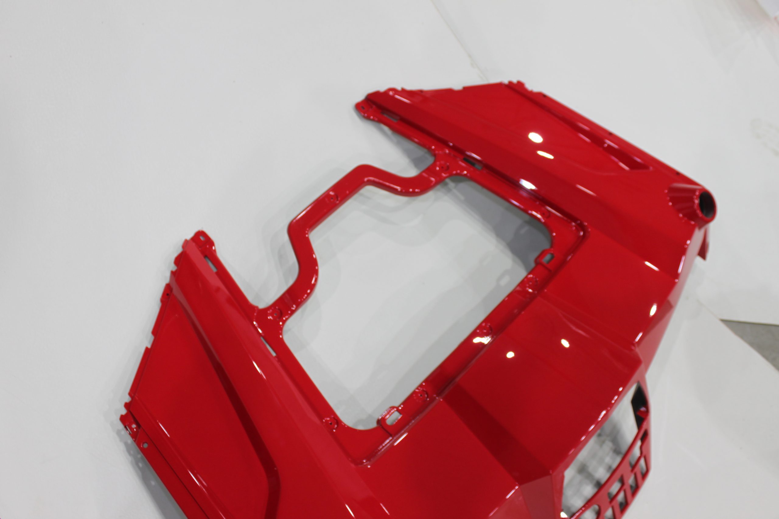 FRONT FENDER, FERRARI RED. (TRUCK FREIGHT), CFMoto OEM - 9060-040101-1R40 - Image 4