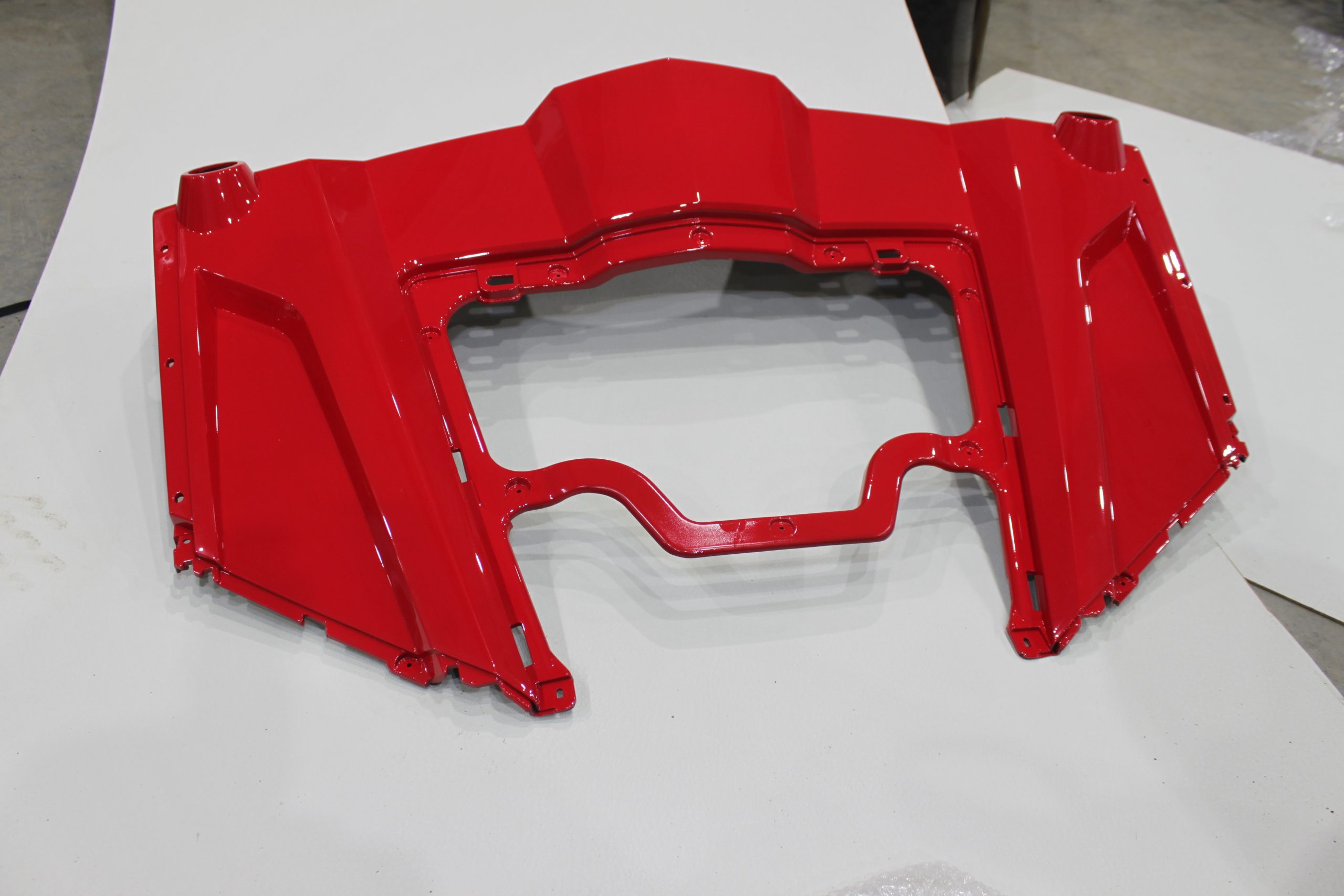 FRONT FENDER, FERRARI RED. (TRUCK FREIGHT), CFMoto OEM - 9060-040101-1R40 - Image 5