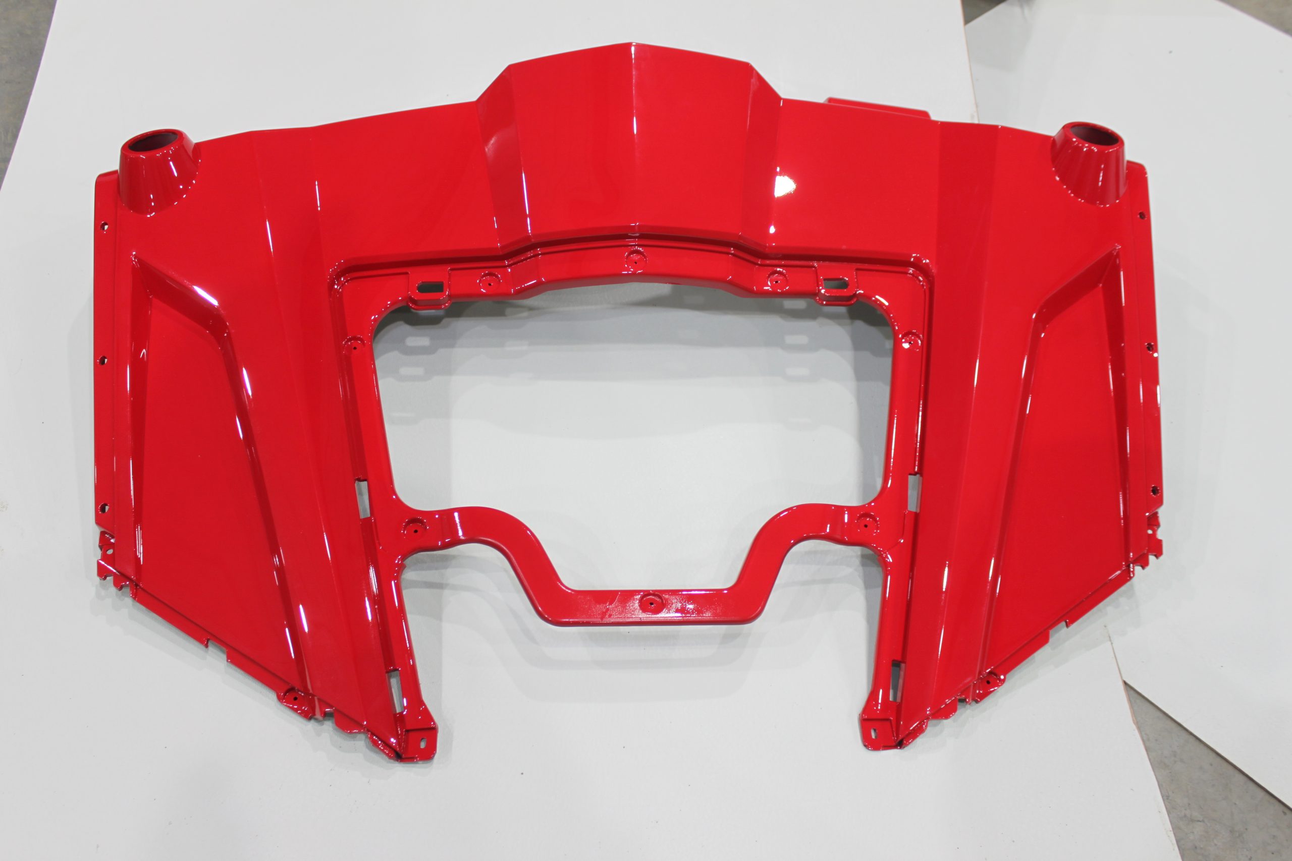 FRONT FENDER, FERRARI RED. (TRUCK FREIGHT), CFMoto OEM - 9060-040101-1R40 - Image 6