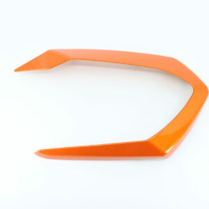 DECO PLATE, HAND GUARD - LAVA ORANGE - LEFT - CFMoto OEM - 9AWA-101202-0YD00