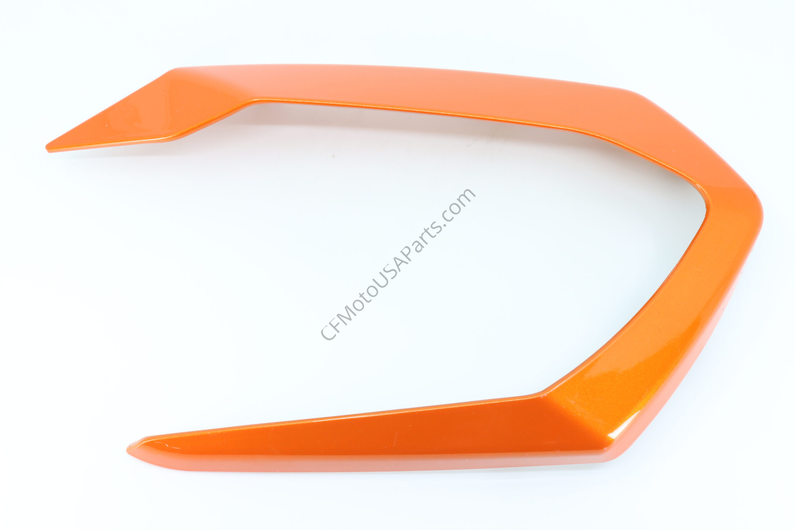 DECO PLATE, HAND GUARD - LAVA ORANGE - LEFT - CFMoto OEM - 9AWA-101202-0YD00 - Image 2