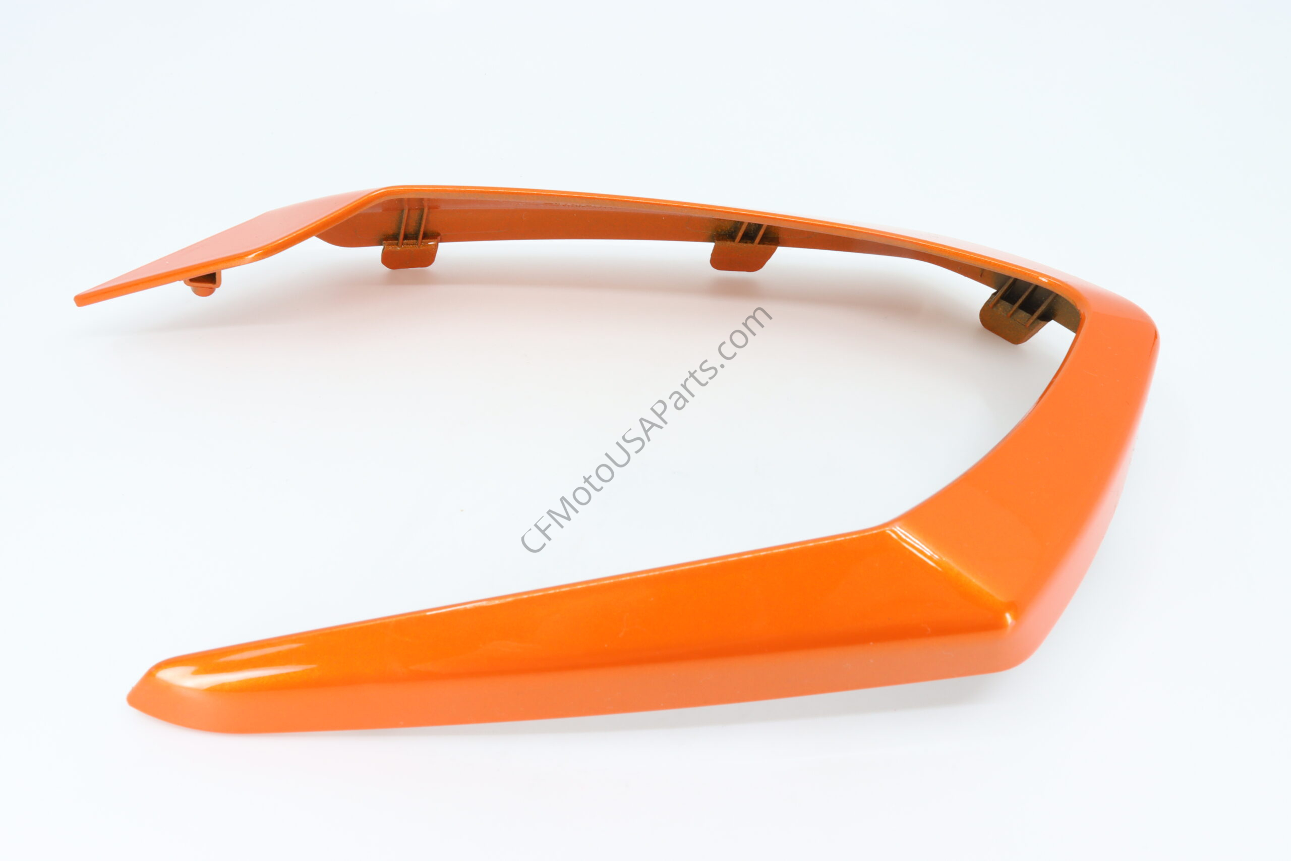 DECO PLATE, HAND GUARD - LAVA ORANGE - LEFT - CFMoto OEM - 9AWA-101202-0YD00 - Image 3