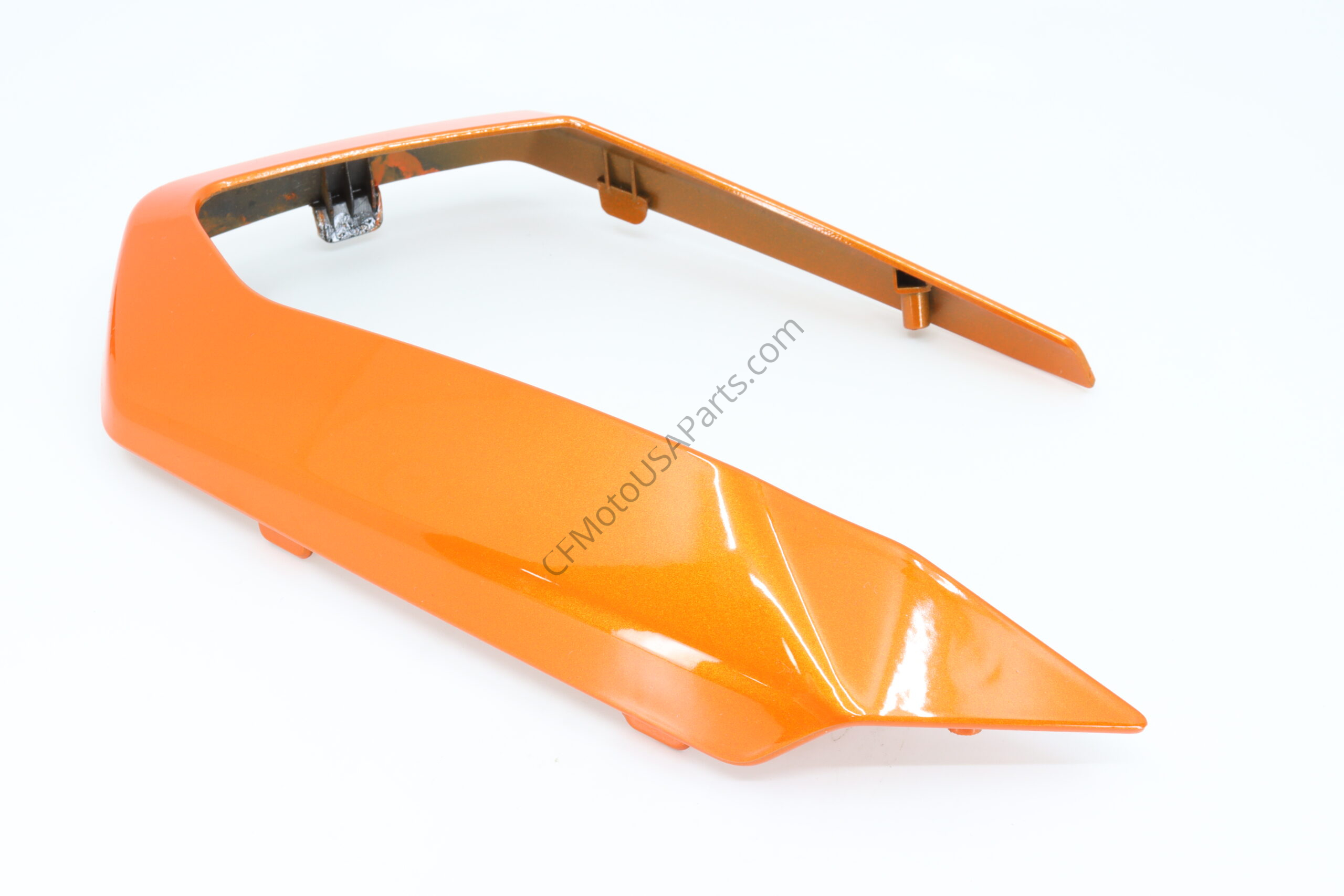 DECO PLATE, HAND GUARD - LAVA ORANGE - LEFT - CFMoto OEM - 9AWA-101202-0YD00 - Image 4