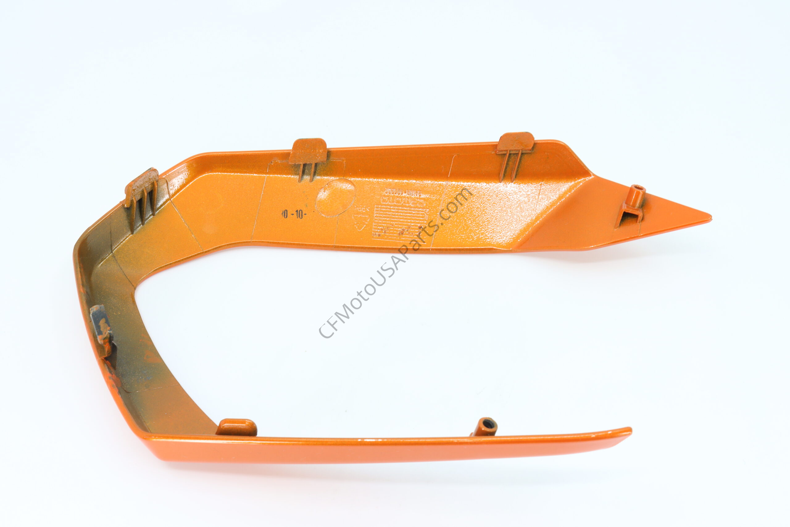 DECO PLATE, HAND GUARD - LAVA ORANGE - LEFT - CFMoto OEM - 9AWA-101202-0YD00 - Image 5