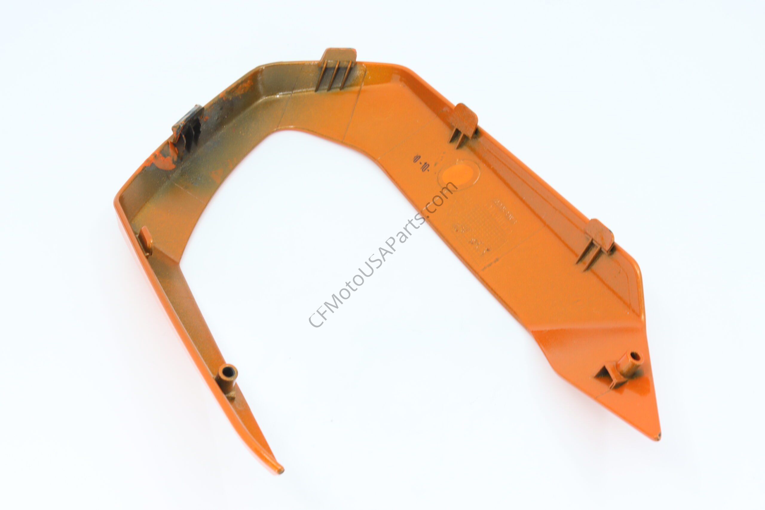 DECO PLATE, HAND GUARD - LAVA ORANGE - LEFT - CFMoto OEM - 9AWA-101202-0YD00 - Image 6