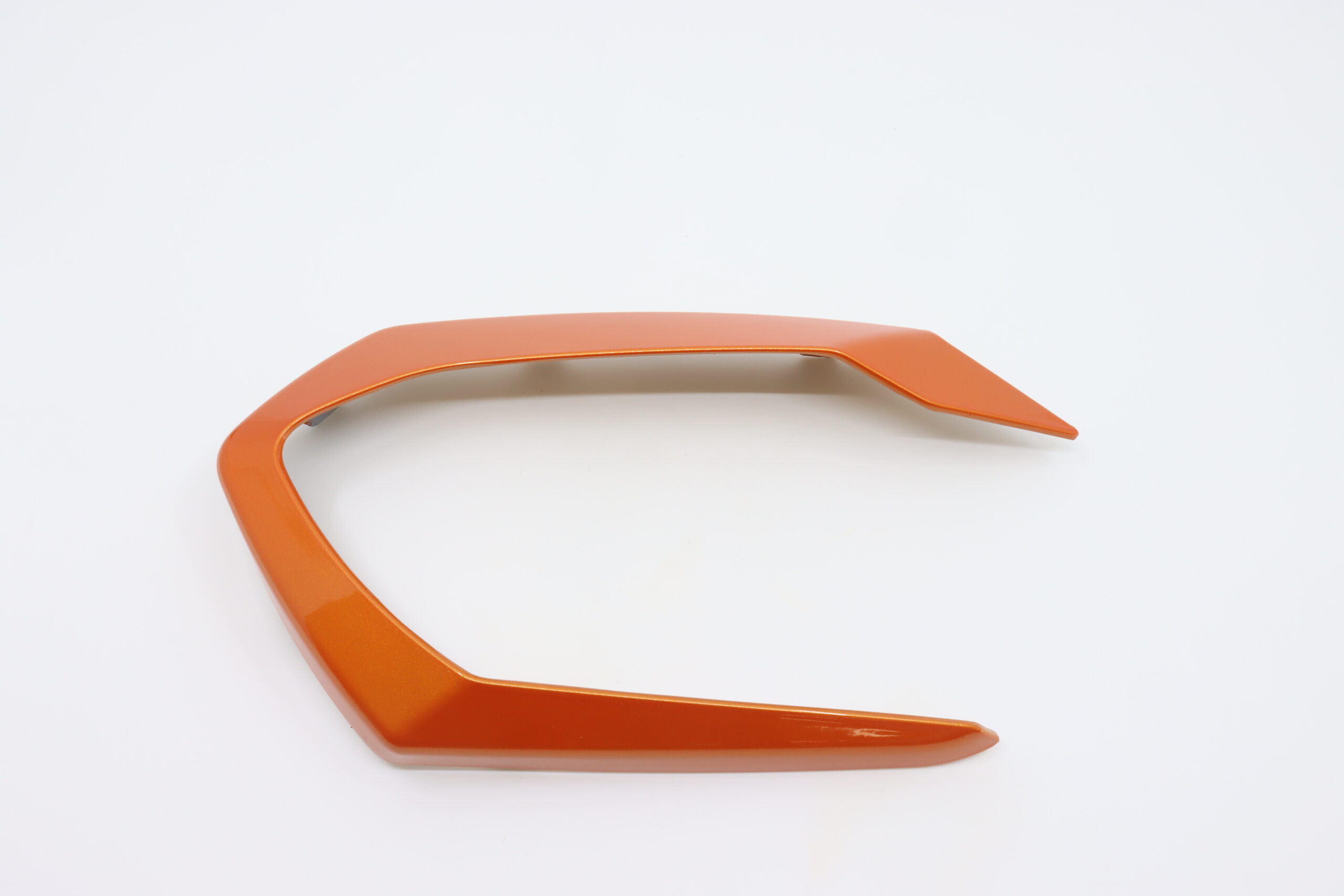DECO PLATE, HAND GUARD - LAVA ORANGE - RIGHT - CFMoto OEM - 9AWA-101302-0YD00