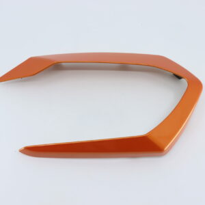 DECO PLATE, HAND GUARD - CRYSTAL ORANGE - LEFT - CFMoto OEM - 9AWA-101202-0Y600