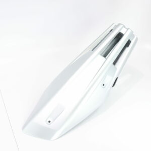 OUTER DECO PLATE, CVT - ULTRA SILVER - LEFT - CFMoto OEM - 5BY0-041061-0VF00