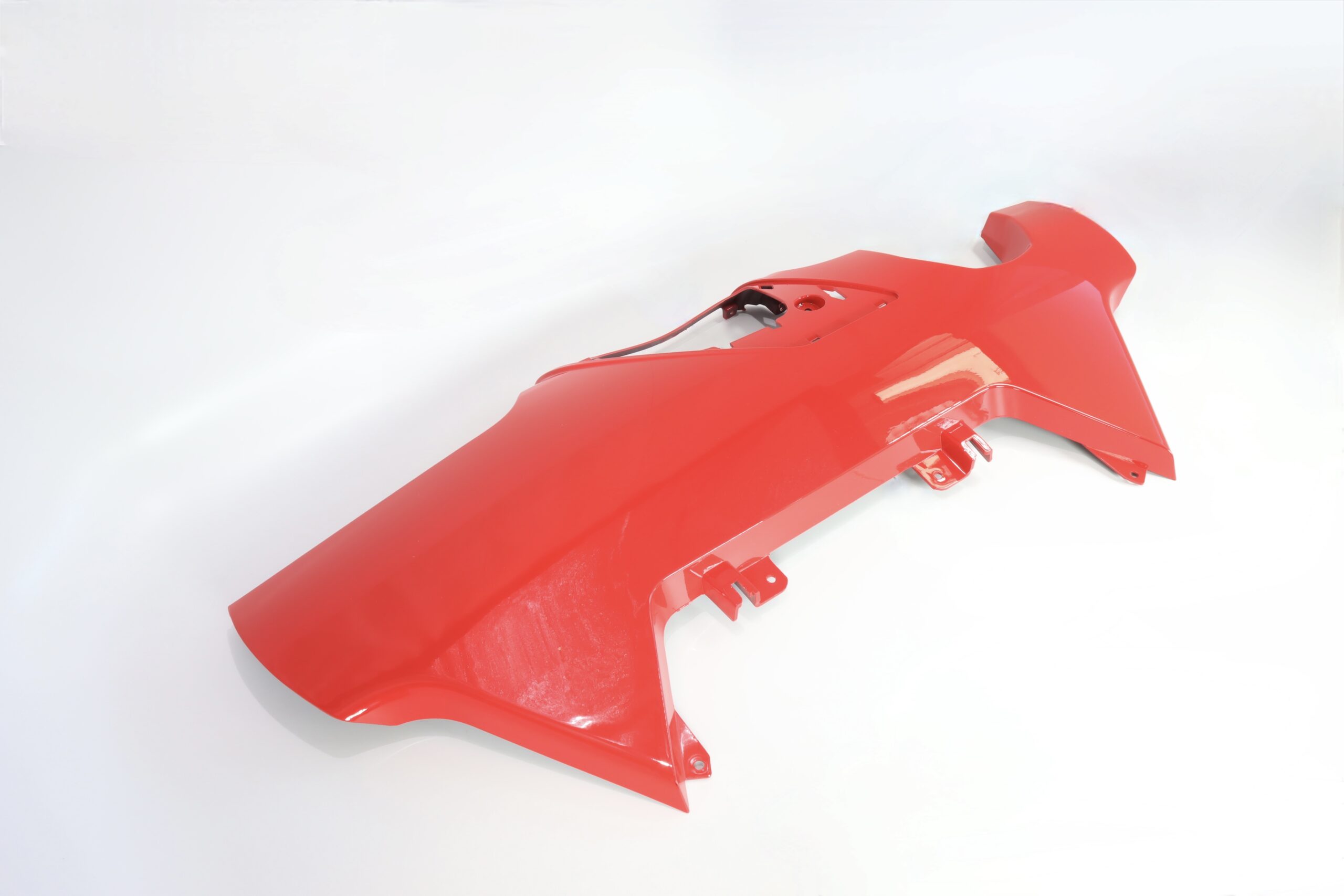 FRONT TOP COVER, FIRE RED - CFMoto OEM - 5BY0-041031-0R400