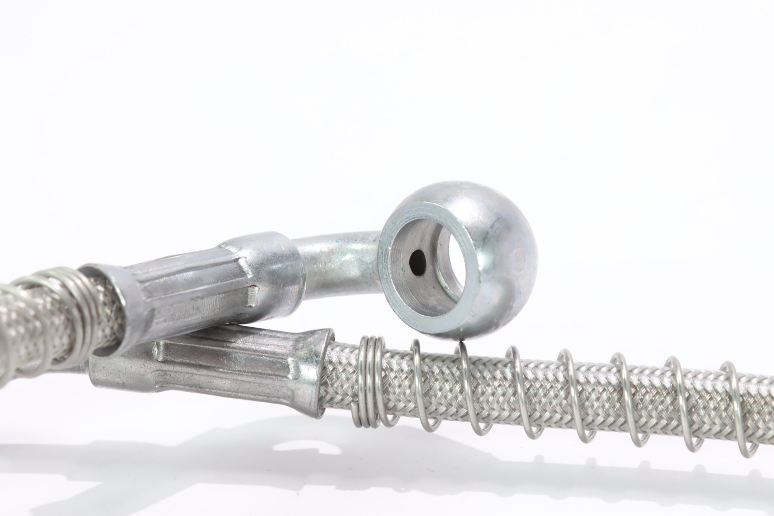 CALIPER FLUID HOSE - FRONT - RIGHT - CFMoto OEM - 9GQ0-080140-40000 - Image 2