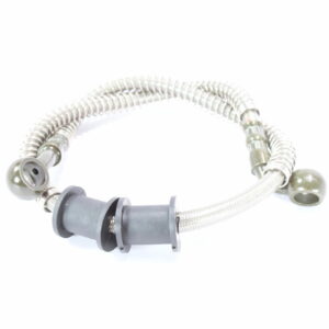 FLUID HOSE, FRONT CALIPER (RIGHT HAND BRAKE), CFMoto OEM - 9010-080150