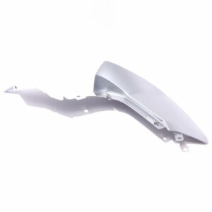 LH PANEL, FUEL TANK, NEBULA WHITE&MATTE TIT. GRAY, CFMoto OEM - 6NT1-041501-0VJ00