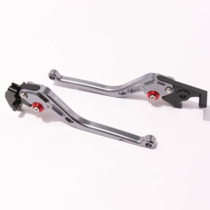 Clutch/Brake Lever - PAIR - Polished Gunmetal, CFMoto OEM - 6KM6-802200-8000 *** CLEARANCE *** NO RETURNS ***
