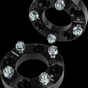 Wheel Spacers, Set of 2, for M12 Lug Stud, Anodized Black - OPEN TRAIL - Only Fits UForce 1000, 800XL & ZForce 950