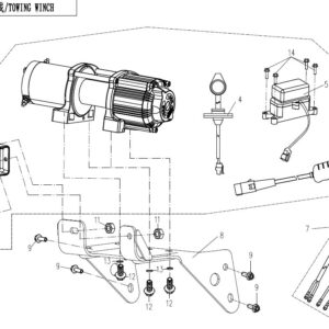 Diagram:  2017 CFMoto ZFORCE 800 Trail CF800US-A TOWING WINCH [F15-2]
