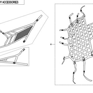 Diagram:  2017 CFMoto ZFORCE 800 Trail CF800US-A BODY ACCESSORIES 1 [F26-1]