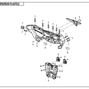 Diagram:  2018 CFMoto ZFORCE 800 Trail CF800US-A REAR PLASTICS 2 [F04-7]