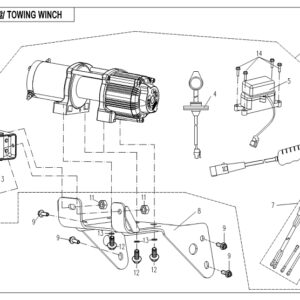 Diagram:  2018 CFMoto ZFORCE 800 Trail CF800US-A TOWING WINCH(SUMITOMO) [F15-2-B]