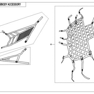 Diagram:  2018 CFMoto ZFORCE 800 Trail CF800US-A BODY ACCESSORIES 1 [F26-1]