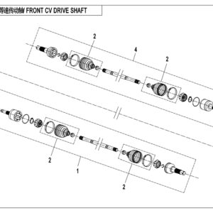 Diagram:  2019 CFMoto ZFORCE 800 Trail CF800US-A FRONT CV SHAFT (2018) [F27-D	]