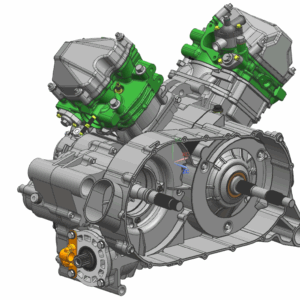 Diagram:  2019 CFMoto ZFORCE 800 Trail CF800US-A 2V91W ENGINE [E00]