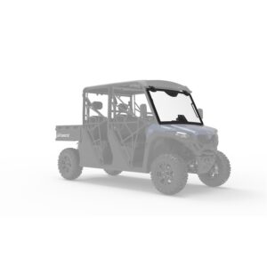 Tip Out Windshield, Glass - CFMoto OEM - 5ASV-808200-6001 - 2021+ UForce 600 / 2025 + UForce 800XL