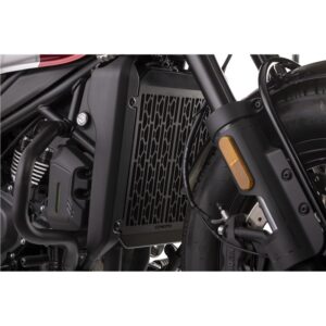 Radiator Guard-Black, CFMoto OEM - 6AQV-801300-7100