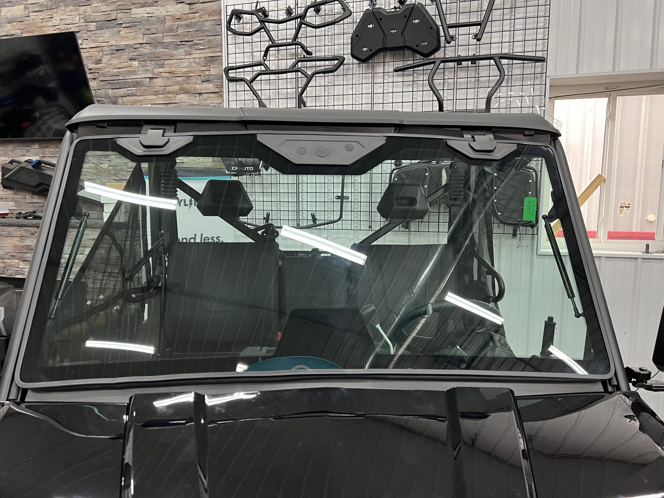 Glass Tip Out Windshield, CFMoto OEM - 5HYV-805800-1K02 - Fits 2024+ UForce 1000 - Image 6