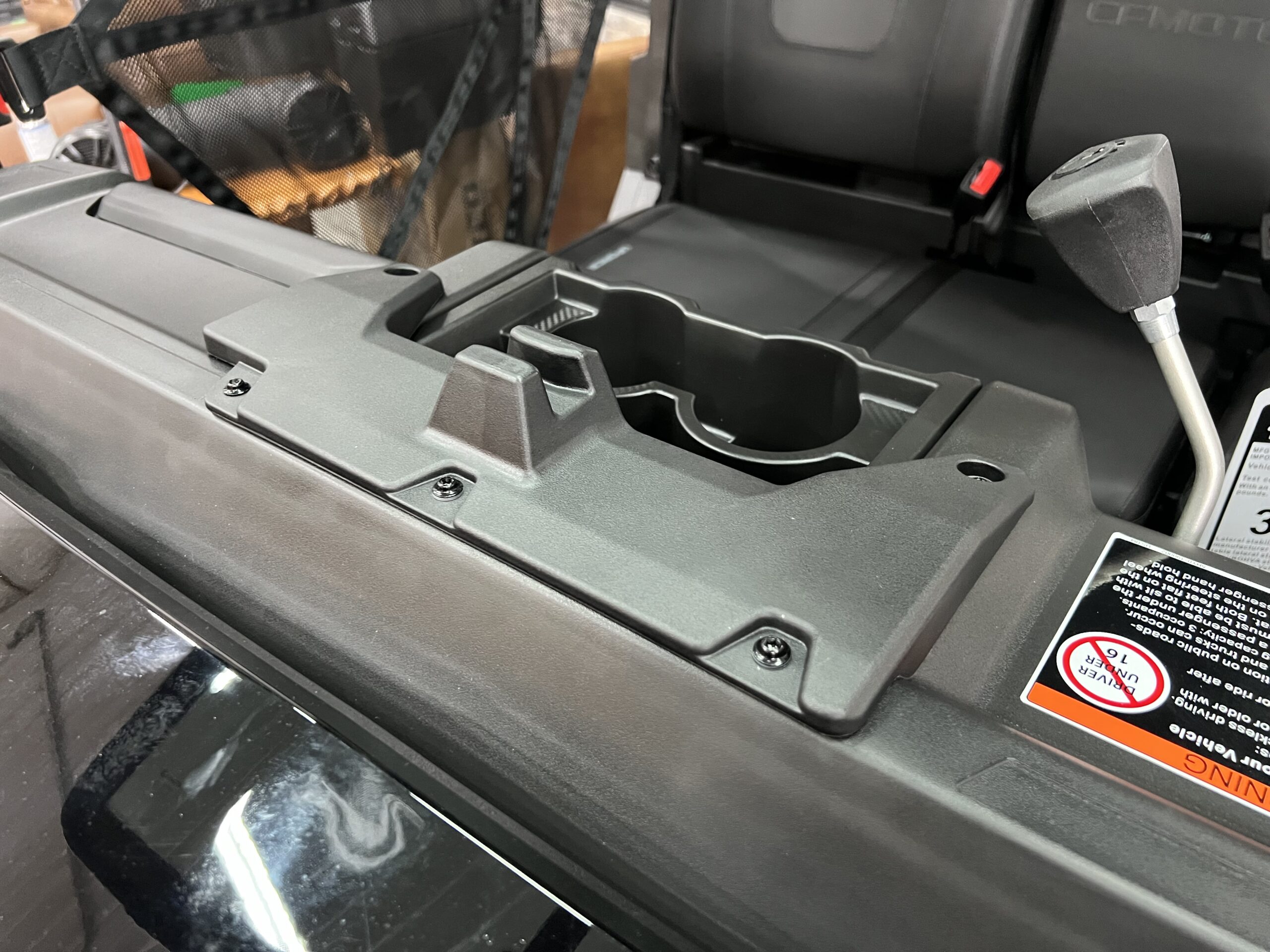 Glass Tip Out Windshield, CFMoto OEM - 5HYV-805800-1K02 - Fits 2024+ UForce 1000 - Image 2