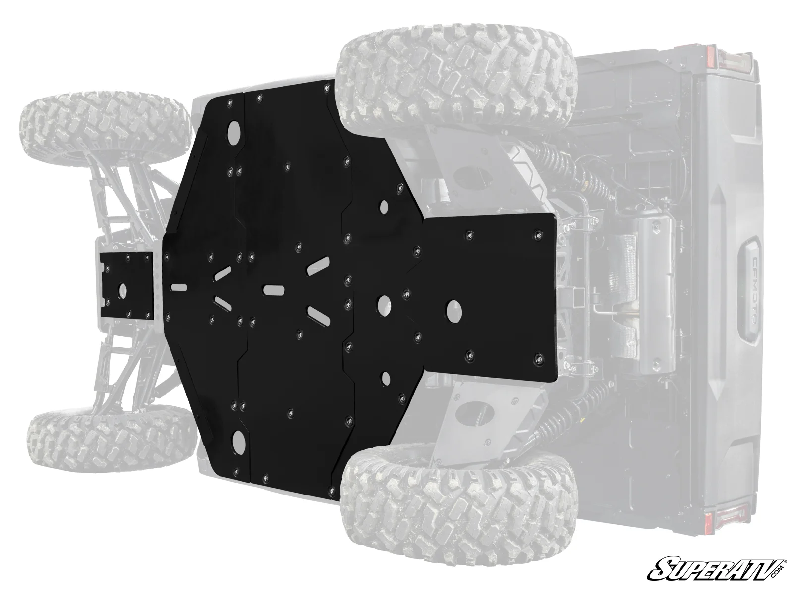 CFMOTO UForce U10 Pro Full Skid Plate- SuperATV - Image 3