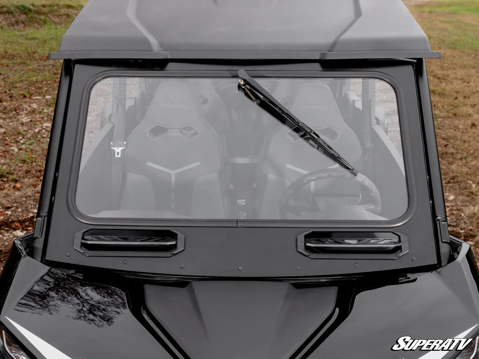 CFMOTO ZForce 800 Trail G2 Glass Windshield -SuperATV - Image 4