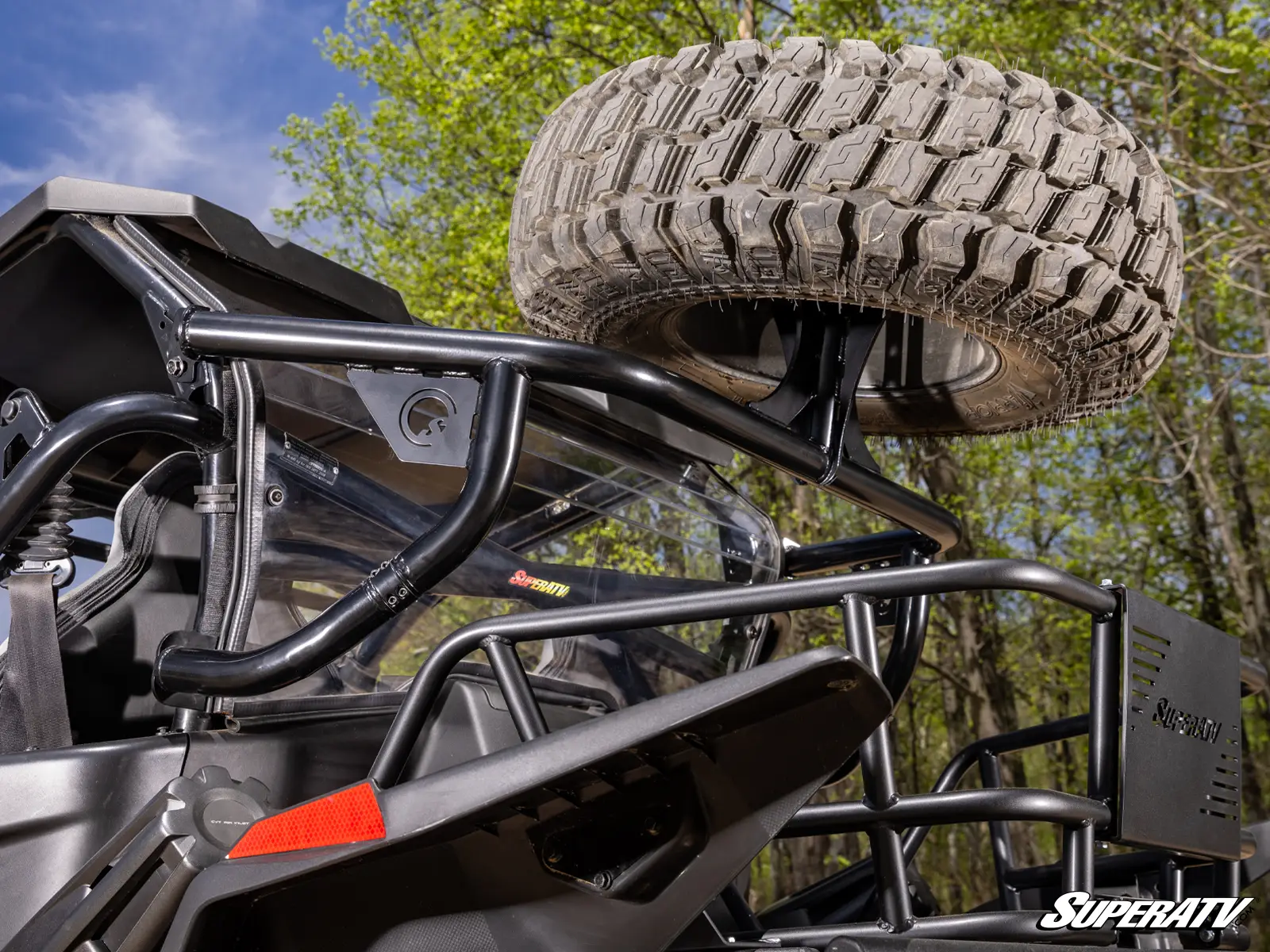 CFMOTO ZForce 950 Spare Tire Carrier-Super ATV - Image 3