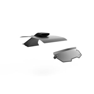 Half Poly Windshield + Roof Scoop + Roof - Z10 - CFMoto OEM - 5DYV-807600-1000