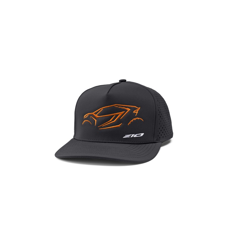 Z10 Silhouette Black Flat Bill Hat - CFMoto OEM - 1LIF-200000-OS